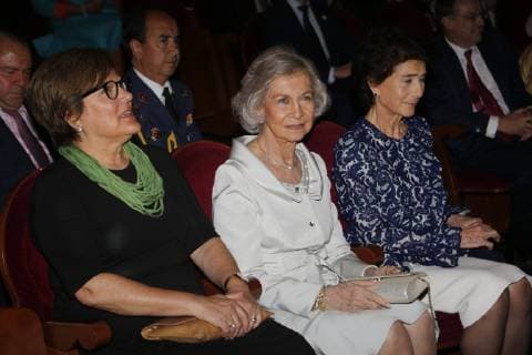 The Queen Sofia, attends the closing ceremony of the 2018 2019 course of the Reina Sofia School of Music Photo Jose Cuesta 261 Cordon Press Cordon Press Press  JosexCuesta