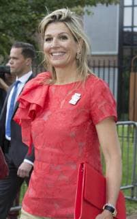 20-06-2019 Drenthe Queen Maxima during the signing of the local music agreement of ‘’More Music in the Classroom’’ and the mobile workshop of the Leerorkest instrumentendepot in Hoogeveen.  Copyright: xPPEx