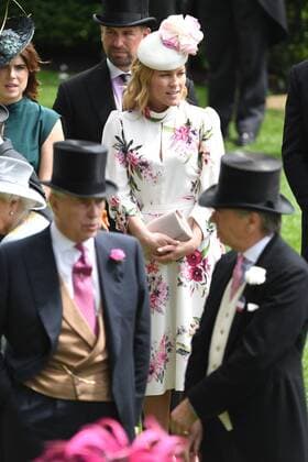 . 20 06 2019. Ascot, United Kingdom. Royal Ascot-Ladies Day. HM Queen Elizabeth II accompanied by other members of the Royal Family arrives at Royal Ascot for Ladies Day.  xAndrewxParsonsx xi-Imagesx IIM-19827-0011
