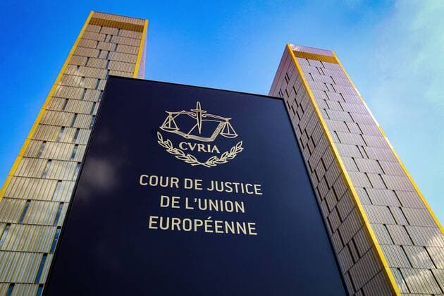 20.06.2019, xmkx, Politik , Europaeischer Gerichtshof EuGH v.l. Eingangsschild, Symbolbild, Luxemburg Luxemburg (LUX) *** 20 06 2019, xmkx, Politics , European Court of Justice ECJ v l Entry sign, Symbol image, Luxembourg Luxembourg LUX