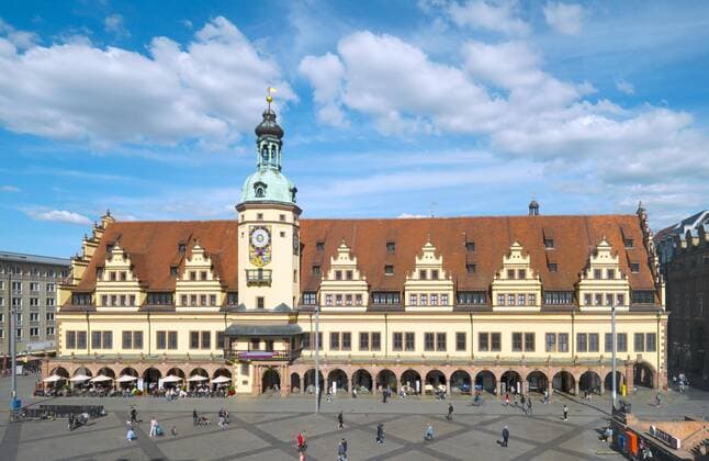 Old town hall with city history museum, market, Leipzig, Saxony, Germany, Europe Copyright: imageBROKER/MichaelxNitzschke iblnit04912739.jpg