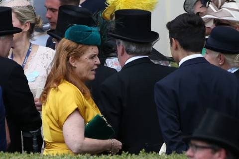 Sarah Ferguson attends day 4 of Royal Ascot at Ascot Racecourse in Berkshire, England. JUNE 21st 2019  MTXx192249