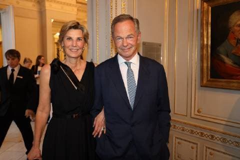 Awarded Gold Medal by Kennedy Center Vienna, Albertina, 21 06 2019 Desiree TREICHL STÜRGKH, Andreas TREICHL