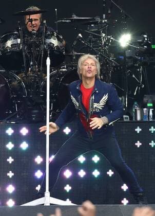 Entertainment Themen der Woche KW25 Entertainment Bilder des Tages June 21, 2019 - London, United Kingdom - Bon Jovi perform on stage during the This House Is Not For Sale tour at Wembley Stadium in London. London United Kingdom - ZUMAs197 20190621_zaa_s197_219 Copyright: xKeithxMayhewx