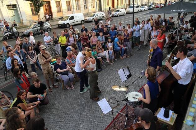Hither and thither will play on 11 line during the Fete de la Musique in Potsdam, 21 June 2019 Fete de la Musique in Potsdam