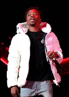 June 21, 2019 - Los Angeles, CA, USA - LOS ANGELES, CALIFORNIA - JUNE 21: Roddy Ricch performs onstage at the 2019 BET Experience STAPLES Center Concert at Staples Center on June 21, 2019 in Los Angeles, California. Photo: CraSH for imageSPACE Los Angeles USA - ZUMAs181 20190621_zea_s181_006 Copyright: xImagespacex