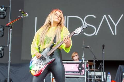 June 21, 2019 - Chicago, Illinois, U.S - LINDSAY ELL during the LakeShake Country Music Festival in Chicago, Illinois Chicago U.S. - ZUMAs135 20190621_zap_s135_055 Copyright: xDanielxDeSloverx