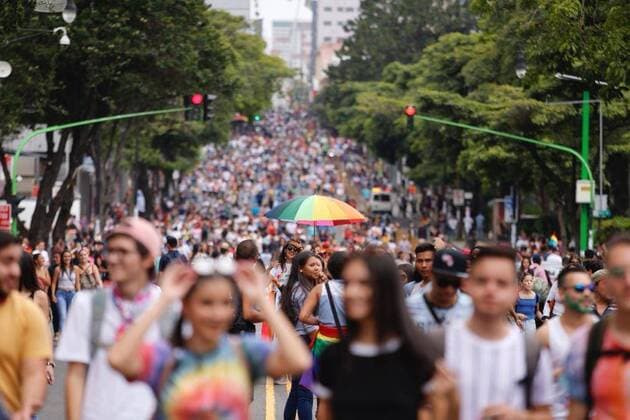 News Themen der Woche KW25 June 23, 2019 - Los miles de participantes cantan consignas de respeto, igualdad y amor para todo ciudadano con motivo de la decima edicion de la Marcha de la Diversidad en Costa Rica. Fotografia: Alberth Marin. *** June 23, 2019 Thousands of participants sing slogans of respect, equality and love for all citizens on the occasion of the 12th edition of the March of Diversity in Costa Rica Photographer Alberth MaroÂn - ZUMAla2_ 20190623_zaa_la2_021 Copyright: xLaxNacionx