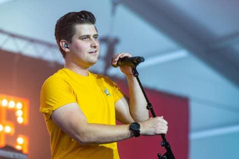 June 23, 2019 - Chicago, Illinois, U.S - Country singer AUSTIN BURKE during the LakeShake Country Music Festival in Chicago, Illinois Chicago U.S. - ZUMAs135 20190623_zap_s135_048 Copyright: xDanielxDeSloverx