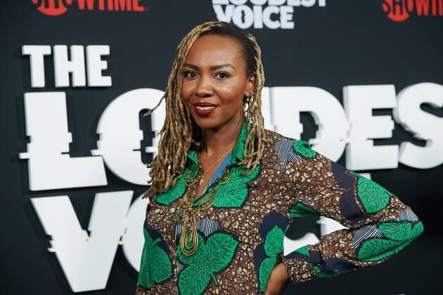 Opal Tometi arrives on the red carpet at The Loudest Voice New York Premiere at Paris Theatre on Monday, June 24, 2019 in New York City.  NYP20190624105 JOHNxANGELILLO