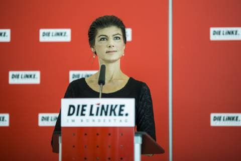Sahra Wagenknecht, leader of the parliamentary group Die LINKE, taken before the last parliamentary group meeting before the summer break in Berlin, 25 06 2019 Berlin Germany Copyright: xFlorianxGaertner photothek.netx