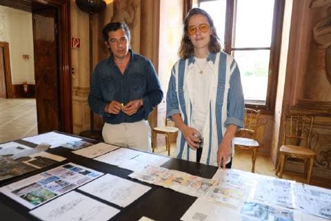 Austrian Art Award DFG Vienna, Fashion School Hetzendorf, 26 06 2019 Werner SCHREYER, Pierre SARKOZY