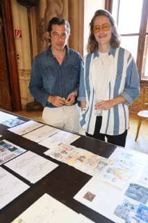 Austrian Art Award DFG Vienna, Fashion School Hetzendorf, 26 06 2019 Werner SCHREYER, Pierre SARKOZY