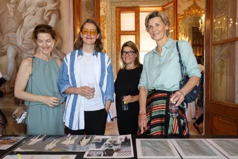 Austrian Art Award DFG Vienna, Fashion School Hetzendorf, 26 06 2019 Pierre SARKOZY, Michel MAYER, Lilli HOLLEIN, Desiree Treichl STÜRGKH