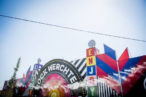 Illustration picture taken during the first day of the Rock Werchter music festival in Werchter, Thursday 27 June 2019. The 45th edition of the festival is taking place from 27 to 30 June.  JASPERxJACOBS 05614210