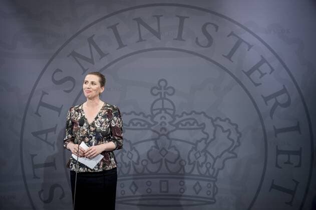 News Themen der Woche KW26 News Bilder des Tages Statsminister Mette Frederiksen taler under overdragelse i Statsministeriet i Koebenhavn, torsdag den 27. juni 2019. Efter regeringsdannelsen overdrages ministerierne torsdag fra VLAK-regeringen til den nye S-regering.. , Denmark *** Prime Minister Mette Frederiksen speaks during the transfer in the Prime Ministers Office in Copenhagen Harbor, Thursday, June 27, 2019 Following the formation of the government, the ministries are transferred from the VLAK government to the new government, Denmark on Thursday.,  Copyright: RitzauxScanpix MadsxClausxRasmussenx cop106 spdk20190627-193243-L