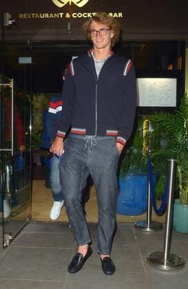German professional tennis player Alexander Zverev attends a pre Wimbledon Dinner at Zela London in Aldwych, London. JUNE 27th 2019  TMMx192349