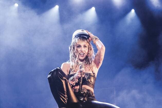 The World Star, Miley Cyrus, attached to the Red Scene around midnight on Tinderbox Friday June 28, 2019, BT and For Denmark only, Odense Denmark,  Copyright: HellexArensbak HellexArensbakx COP200 spdk20190629-000301-L