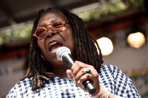 Whoopi Goldberg speaks onstage during Pride Live s 2019 Stonewall Day to commemorate 50 years since the Stonewall riots during LGBT Pride Month on Friday, June 28, 2019 in New York City. The bar made history on June 28, 1969 after violent demonstrations erupted following an early-morning police raid. The Stonewall Inn was designated as the country s first national monument to LGBT rights in 2016.  NYP20190628910 StevenxFerdman