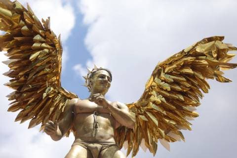 News Bilder des Tages People participate in the march of the LGBT Pride, in Mexico City, Mexico, 29 June 2019. The Mexican LGBT community showed today how much progress has been made in claiming their rights with a massive march to the main square of the capital of a country where hate crimes against its members persist. LGBT community claims rights with mass march in Mexico City !ACHTUNG: NUR REDAKTIONELLE NUTZUNG!  Copyright: xSáshenkaxGutiérrezx AME1840 20190629-636974489169327340