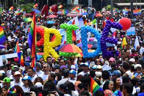 June 29, 2019 EUM20190629ACT07 JPG MEXICO CITY, MarchMarchaGay This Saturday, June 29, 2019, the 41st LGBTTTI Pride March is held in Mexico City, from the Angel of Independence to the capital Zocalo Photo Agency EL UNIVERSAL Hugo GarciaRDB  - ZUMAu78_ 20190629_zaf_u78_031 Copyright: xElxUniversalx