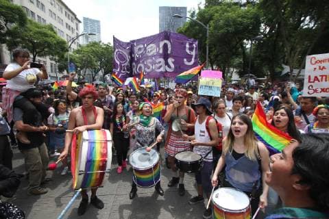 June 29, 2019 EUM20190629ACT22 JPG MEXICO CITY, March Gay March This Saturday, June 29, 2019, the 41st LGBTTTI Pride March is held in Mexico City, from the Angel of Independence to the capital Zocalo Photo Agency EL UNIVERSAL Carlos Mejia RDB  - ZUMAu78_ 20190629_zaf_u78_042 Copyright: xCarlosxMejia ElxUniversalx