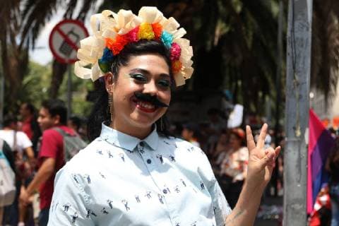 June 29, 2019 EUM20190629ACT20 JPG MEXICO CITY, March Gay March This Saturday, June 29, 2019, the 41st LGBTTTI Pride March is held in Mexico City, from the Angel of Independence to the capital Zocalo Photo Agency EL UNIVERSAL Carlos Mejia RDB  - ZUMAu78_ 20190629_zaf_u78_044 Copyright: xCarlosxMejia ElxUniversalx