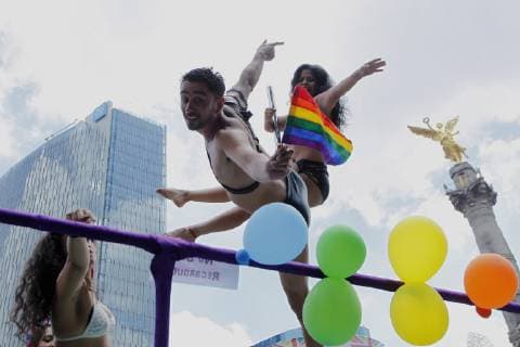 June 29, 2019 EUM20190629ACT28 JPG MEXICO CITY, March Gay March This Saturday, June 29, 2019, the 41st LGBTTTI Pride March is held in Mexico City, from the Angel of Independence to the capital Zocalo Photo Agency EL UNIVERSAL Humberto Morquecho RDB  - ZUMAu78_ 20190629_zaf_u78_086 Copyright: xHumbertoxMendozaxMorquechox