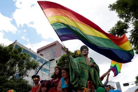 June 29, 2019 EUM20190629ACT27 JPG MEXICO CITY, March Gay March This Saturday June 29, 2019, the 41st LGBTTTI Pride March is held in Mexico City, from the Angel of Independence to the Zocalo capitalino Photo Agency EL UNIVERSAL RDB  - ZUMAu78_ 20190629_zaf_u78_087 Copyright: xJuanxBoitesx