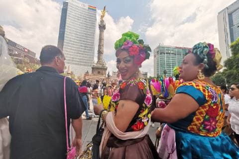 June 29, 2019 EUM20190629ACT31 JPG MEXICO CITY, MarchMarchaGay This Saturday, June 29, 2019, the 41st LGBTTTI Pride March is held in Mexico City, from the Angel of Independence to the capital Zocalo Photo Agency EL UNIVERSAL Roselia ChacaRDB  - ZUMAu78_ 20190629_zaf_u78_089 Copyright: xElxUniversalx