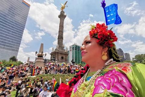 June 29, 2019 EUM20190629ACT30 JPG MEXICO CITY, MarchMarchaGay This Saturday, June 29, 2019, the 41st LGBTTTI Pride March is held in Mexico City, from the Angel of Independence to the capital Zocalo Photo Agency EL UNIVERSAL Roselia ChacaRDB  - ZUMAu78_ 20190629_zaf_u78_090 Copyright: xElxUniversalx