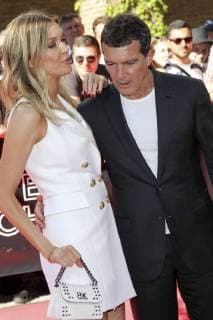 Antonio Banderas with life partner Nicole Kimpel at the CineMerit Gala in honour of Antonio Banderas with the premiere of Leid und Herrlichkeit Dolor y gloria at the 37 Filmfest München 2019 in the Festivalzentrum Gasteig Munich, 29 06 2019 Foto:xF.xGulottax xFuturexImage