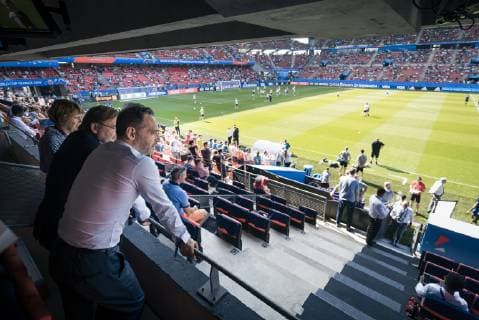 Federal Foreign Minister Heiko Maas, SPD, visiting the quarter finals of the FIFA Womens World Cup Germany Sweden at the Roazhon Park Rennes stadium, 29 06 2019 Rennes France Copyright: xXanderxHeinl photothek.netx