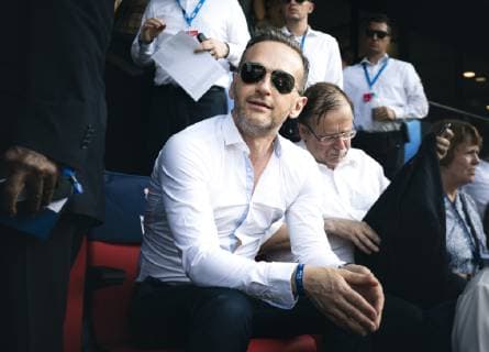 Federal Foreign Minister Heiko Maas, SPD, visiting the quarter finals of the FIFA Womens World Cup Germany Sweden at the Roazhon Park Rennes stadium, 29 06 2019 Rennes France Copyright: xXanderxHeinl photothek.netx