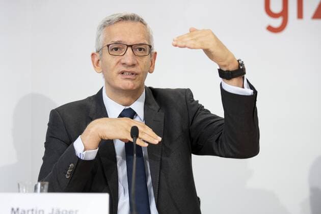 Annual Press Conference of GIZ State Secretary Martin Jaeger, BMZ, and Chairman of the Supervisory Board of GIZ Berlin 01 07 2019 Berlin Germany Copyright: xThomasxImo photothek.netx