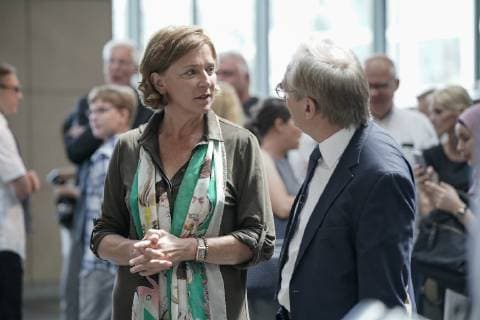 01 07 2019 State Award Ceremony North Rhine-Westphalia, History Competition of the Federal President in the House of History in Bonn Yvonne Gebauer, Minister for Schools and Education NRW Bonn House of History NRW Germany