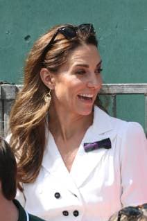 . 02 07 2019. London, United Kingdom. The Duchess of Cambridge on day two of the Wimbledon Tennis Championships in London.  xStephenxLockx xi-Imagesx IIM-19868-0025