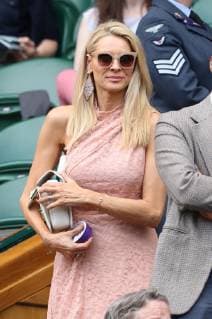 . 03 07 2019. London, United Kingdom. Guests in the Royal Box on the third day of the Wimbledon Tennis Championships in London. .  xStephenxLockx xi-Imagesx IIM-19872-0039
