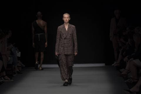 Berlin: Richert Beil during MBFW Richert Beil show at MBFW Berlin 2019. Berlin Berlin Germany Ewerk  BeataxSiewicz