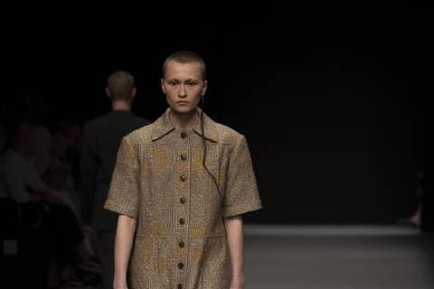 Berlin: Richert Beil during MBFW Richert Beil show at MBFW Berlin 2019. Berlin Berlin Germany Ewerk  BeataxSiewicz