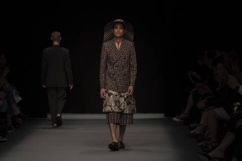 Berlin: Richert Beil during MBFW Richert Beil show at MBFW Berlin 2019. Berlin Berlin Germany Ewerk  BeataxSiewicz