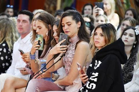 Fata Hasanovic at the Marina Hoermanseder Fashion Show at the Berlin Fashion Week Spring Summer 2020 at the SEZ Berlin, 04 07 2019 Foto:xF.xKernx xFuturexImage