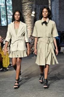 Models at the Nobi Talai Fashion Show at the Berlin Fashion Week Spring Summer 2020 in the Parochialkirche Berlin, 04 07 2019 Foto:xF.xKernx xFuturexImage