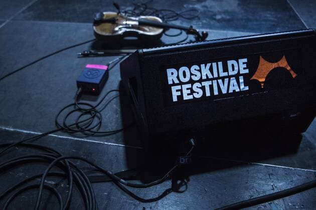 Danish Astrid Sonne plays electronic music at Gloria at Roskilde Festival Friday July 5, 2019, Roskilde Denmark,  Copyright: HellexArensbak HellexArensbakx cop200 spdk20190705-202254-L