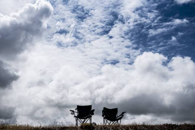 Cleanup after the Roskilde Festival, Monday, July 8, 2019 The approximately 130,000 participants in the festival leave tents, sleeping bags and much more that can be used for recycling, among other things, Roskilde Denmark,  Copyright: RitzauxScanpix MadsxClausxRasmussenx COP101 spdk20190708-160439-L