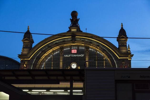 Main station of Frankfurt am Main