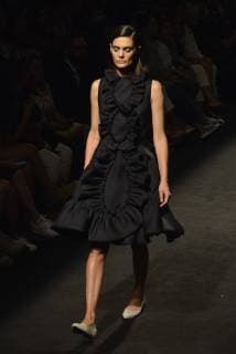 Model at collection runway a creation from Devota Lomba during Pasarela Cibeles Fashion Week Madrid in Madrid on Tuesday, 09 July 2019 Cordon Press  JOAQUINxCORCHEROxARCOS