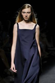 July 10, 2019 - Madrid, Spain - A model walks the runway at the Devota & Lomba fashion show during the Mercedes Benz Fashion Week Spring Summer 2020 at Ifema on July 09, 2019 in Madrid, Spain. Madrid Spain  - ZUMAn230 20190710_zaa_n230_180 Copyright: xOscarxGonzalezx