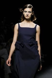 July 10, 2019 - Madrid, Spain - A model walks the runway at the Devota & Lomba fashion show during the Mercedes Benz Fashion Week Spring Summer 2020 at Ifema on July 09, 2019 in Madrid, Spain. Madrid Spain  - ZUMAn230 20190710_zaa_n230_165 Copyright: xOscarxGonzalezx