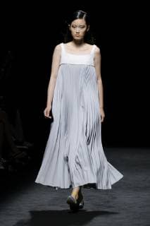 July 10, 2019 - Madrid, Spain - A model walks the runway at the Devota & Lomba fashion show during the Mercedes Benz Fashion Week Spring Summer 2020 at Ifema on July 09, 2019 in Madrid, Spain. Madrid Spain  - ZUMAn230 20190710_zaa_n230_162 Copyright: xOscarxGonzalezx